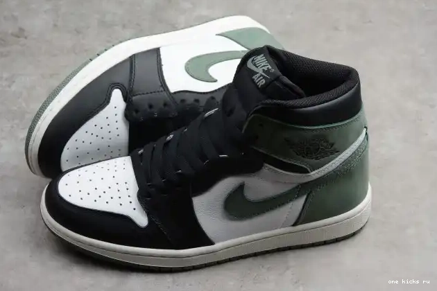 Chep Onekick Green 1 Jordan OG Air Clay Retro High 555088-135 0510